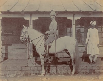 Oberst A. M. Paterson, Kommandant des 1. Bedfordshire Regiments von Unknown photographer