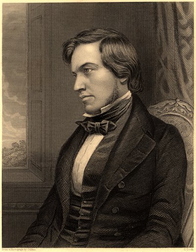George Fownes (1815-1849). Britischer Chemiker, ca. 1860 (Gravur) von Unknown photographer