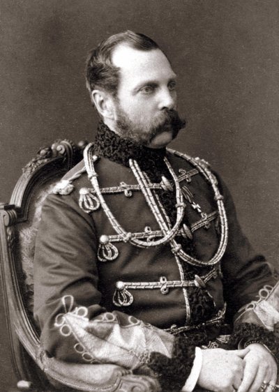 Porträt von Alexander II., Kaiser von Russland von Unknown photographer
