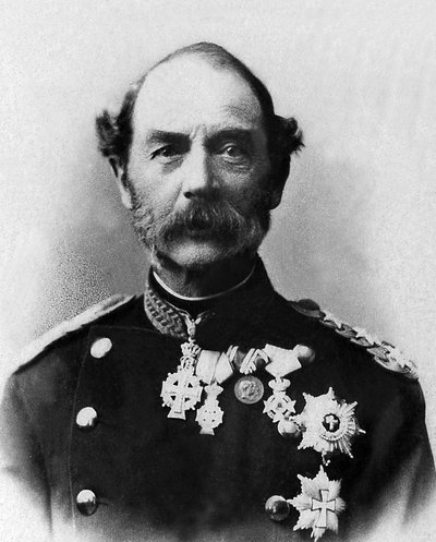 Porträt von Christian IX., König von Dänemark (1818-1906). von Unknown photographer