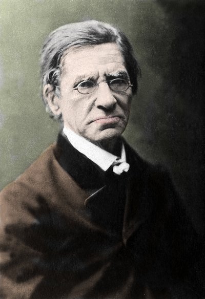 Porträt von Emile Littre (1801-1881), französischer Philologe, Arzt und Politiker. von Unknown photographer
