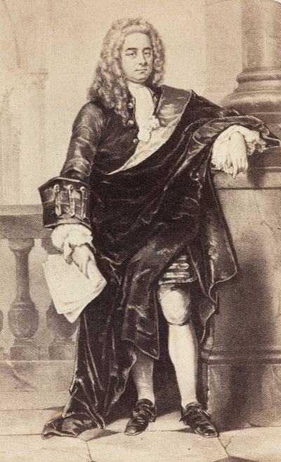 Porträt von Georg Friedrich Händel von Unknown photographer