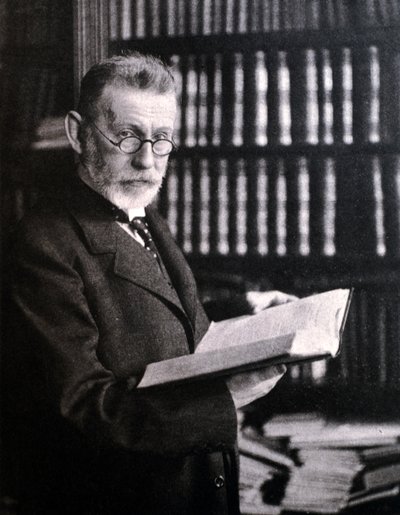 Porträt von Paul Ehrlich von Unknown photographer