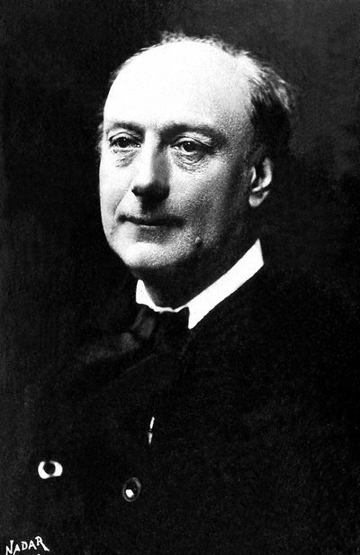 Porträt von Theodore de Banville (1823-1891), französischer Dichter. von Unknown photographer