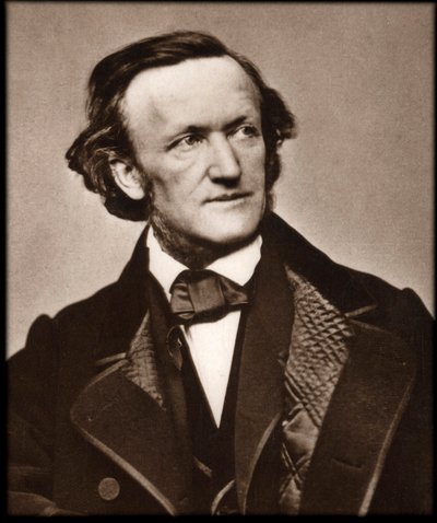 Porträt des Komponisten Richard Wagner (1813-1883) von Unknown photographer