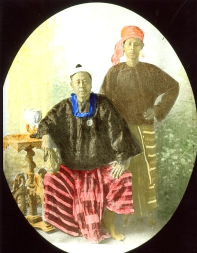 Premierminister von Burma Kinwun Mingyi U Kaung, ca. 1890er Jahre von Unknown photographer