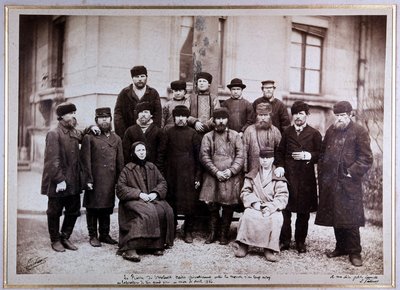 Russen von Smolensk, behandelt gegen Tollwut von Unknown photographer