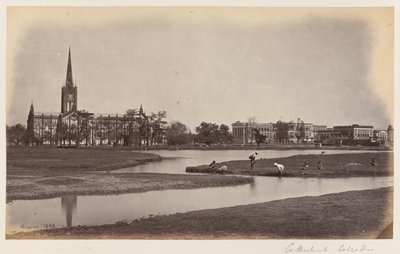 Die Kathedrale und der Bischofspalast Kalkutta von Unknown photographer