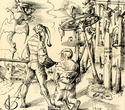 Das hohe Gericht von Urs (1485-1528) Graf