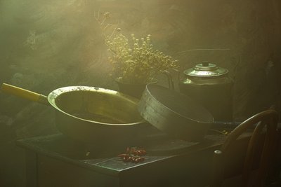 Warme Küche Stillleben von UstinaGreen