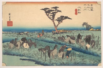 Chiriu, Station Nr. 40 von Utagawa Hiroshige