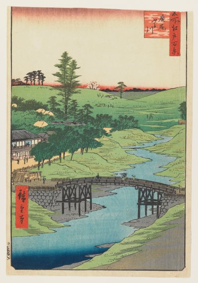 Furukawa-Fluss, Hiroo, 1856 von Utagawa Hiroshige