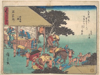 Ishiyakushi von Utagawa Hiroshige