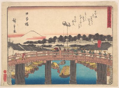 Nihon Bashi von Utagawa Hiroshige