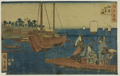 Holzschnitt von Utagawa Hiroshige