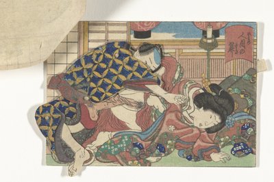 Bewegliche erotische Druckgrafik von Utagawa Kunisada (I)