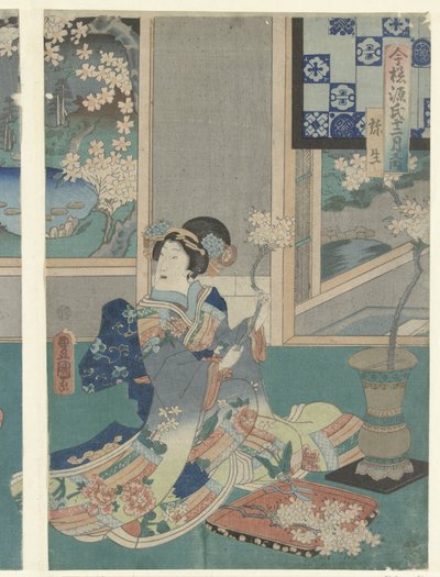 Der dritte Monat von Utagawa Kunisada (I)