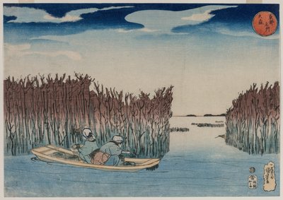 Ōmori, aus der Serie Berühmte Orte in der östlichen Hauptstadt von Utagawa Kuniyoshi