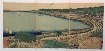 Prozessionen des Daimyo entlang des Tokaido von Utagawa Sadahide