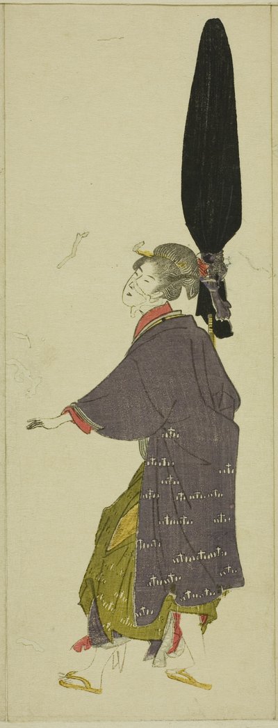 Parodie eines Daimyo-Umzugs von Utagawa Toyohiro