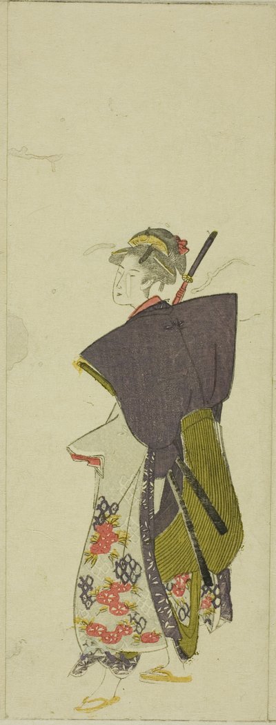 Parodie eines Daimyo-Umzugs von Utagawa Toyohiro
