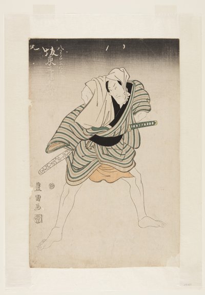 Schauspieler Bando Mitsugoro III von Utagawa Toyokuni