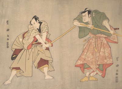 Szene aus einem nicht identifizierten Drama, ca. 1800 von Utagawa Toyokuni I
