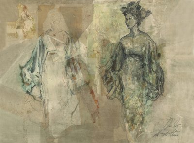 Ätherische Fließende Frau von Ute Rathmann