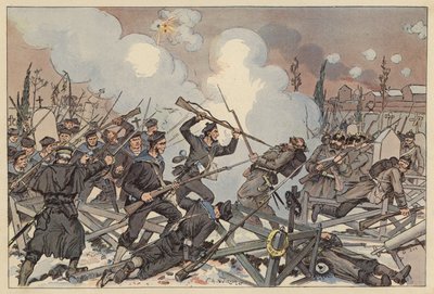 Schlacht von Le Bourget, Belagerung von Paris, Deutsch-Französischer Krieg von Victor Armand Poirson