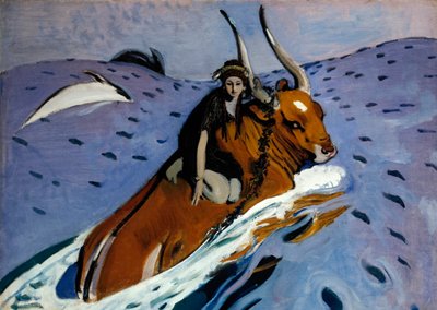 Die Entführung Europas von Valentin Aleksandrovich Serov