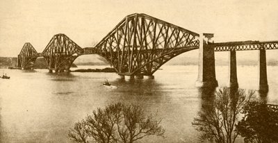 Die Forth-Brücke, 1930 von Valentine and Sons Ltd