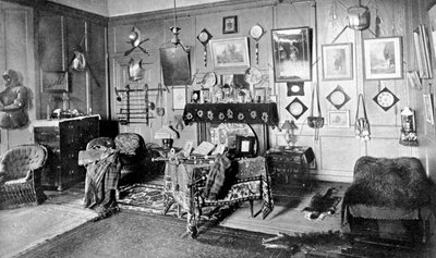 Ein Raum im Stirling Castle, Schottland, 1924-1926 von Valentine and Sons Ltd