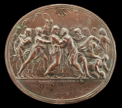 Der Verrat Christi, 1525 oder später von Valerio Belli