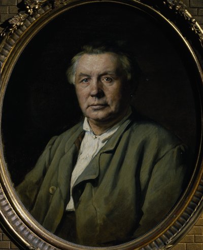Porträt des Malers P. S. Stepanow, 1870 von Vasili Grigorevich Perov