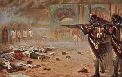 Im besiegten Moskau von Vasili Vasilievich Vereshchagin