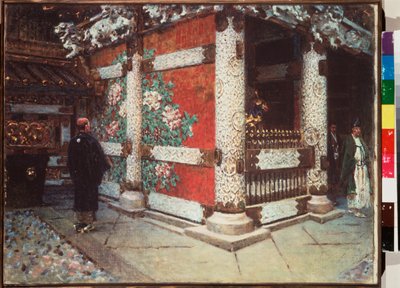 Der Shinto-Schrein in Nikko von Vasili Vasilievich Vereshchagin