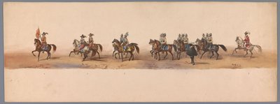 Historischer Umzug zum zweihundertjährigen Jubiläum der Universität Utrecht, 1836 von Victor Adam