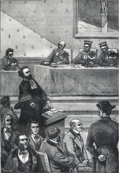 Biographie populaire illustrée de Gambetta - Beherrscht von der Eloquenz dieses Neuankömmlings von Victor Armand Poirson