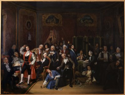 Hugues Bouffe in der Lounge im Théâtre des Variétés von Victor Darjou