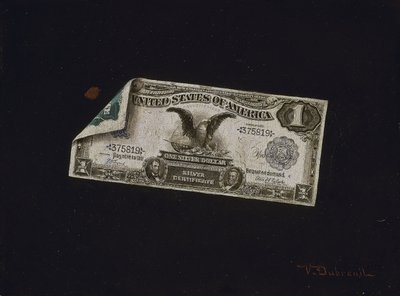 Ein-Dollar-Silberzertifikat von Victor Dubreuil
