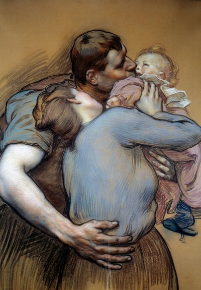 Die Familie von Victor Emile Prouve