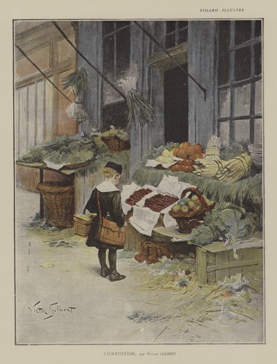 Convoitise von Victor Gabriel Gilbert