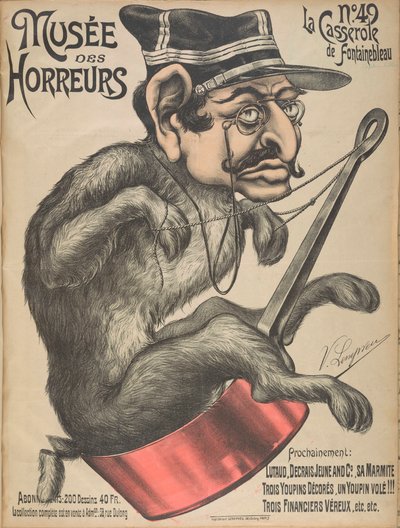 Musée des Horreurs Galerie der Schrecken: Alfred Dreyfus, 1900 von Victor Lenepveu