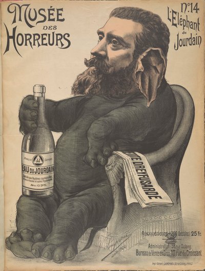 Musée des Horreurs Galerie des Horrors: Jean Léon Jaurès, 1899 von Victor Lenepveu