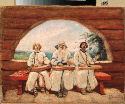 Die Gusli-Spieler von Victor Mikhailovich Vasnetsov
