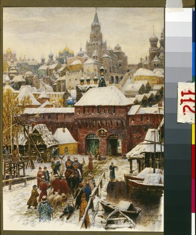 Moskau im 17. Jahrhundert von Victor Mikhailovich Vasnetsov