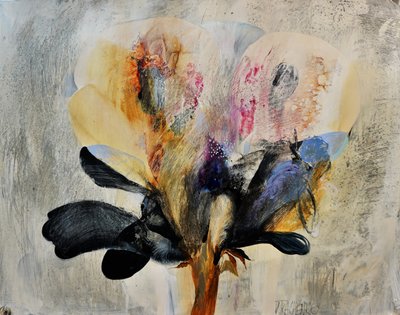 Abstrakte Blumenblüte von Victor Tkachenko