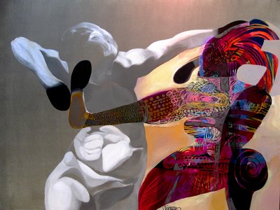 Dynamische abstrakte Form von Victor Tkachenko