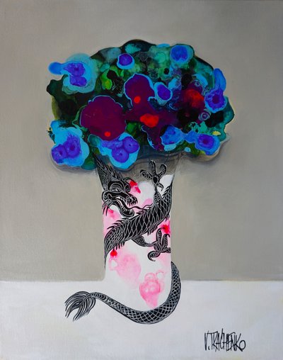 Mystische Drachenblüten von Victor Tkachenko
