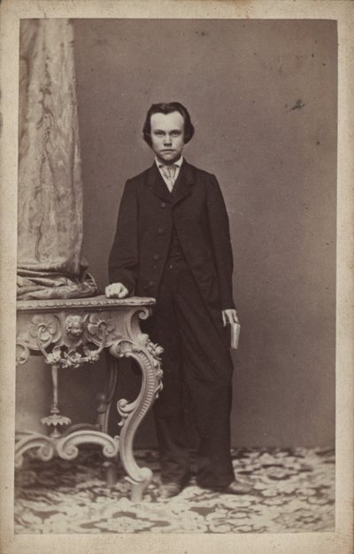 Porträt des Komponisten Anton Rubinstein 1829-1894 von Vienna . Photo studio Franz Schultz